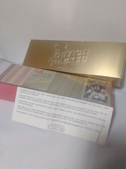 1990 action packed football cards complete set