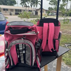 Pink Wheelie Back Pack