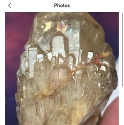 100% Natural Kundalini Citrine Quartz From The African Congo