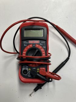 Craftsman Digital Voltmeter 