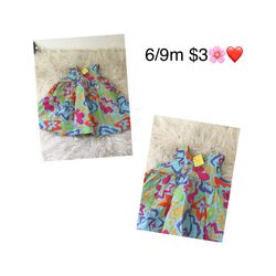 Dress Great Condition For Girls Size 6/9m 🌸🌸🌸aa Firm Price