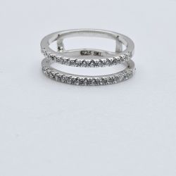 Moissanite Ring 925 Sterling Silver