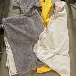 Hooded Baby/Toddler Towels Bundle