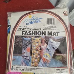 VINTAGE POOL MAT 1986 NEW 