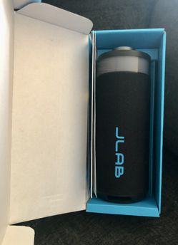 JLab Go Party Portable Bluetooth Speaker, Midnight Black