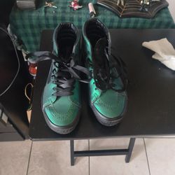 Slytherin Vans Forest Green 