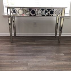 Sophie mirrored console table discount