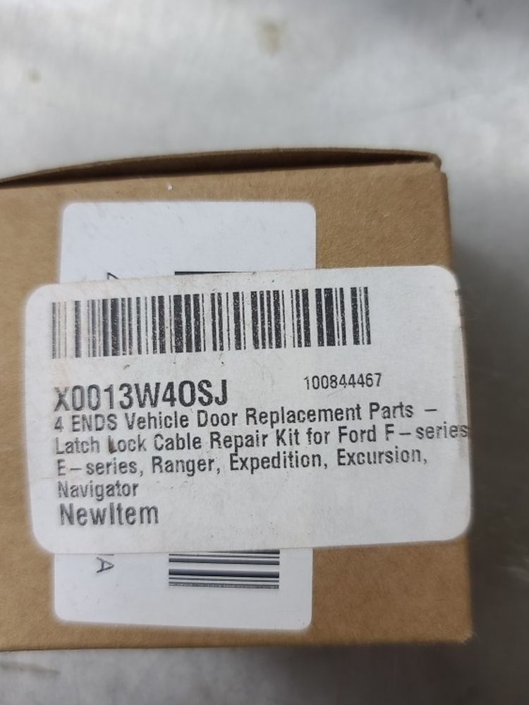 Ford Door Latch Cable Repair Kit - Replacement for Ford F-series, E-series, Ranger, Expedition, Excursion, Navigator (4pcs)