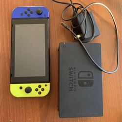 Nintendo Switch with games