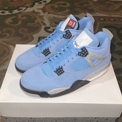 Jordan 4 Retro “University Blue” Size 12 Brand New