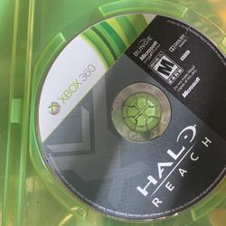 XBOX 360: Halo Reach Game Disc
