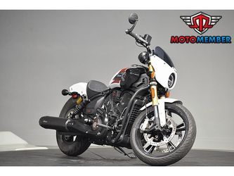 2025 Indian Motorcycle 101 Scout Ghost White Metallic With Graphics