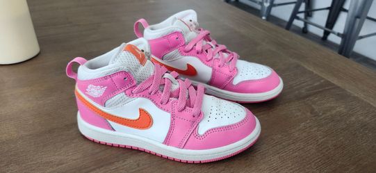 Air Jordan 1 Mid GS 'Pinksicle Orange'