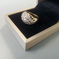 14k Gold Ring Sz 9.5