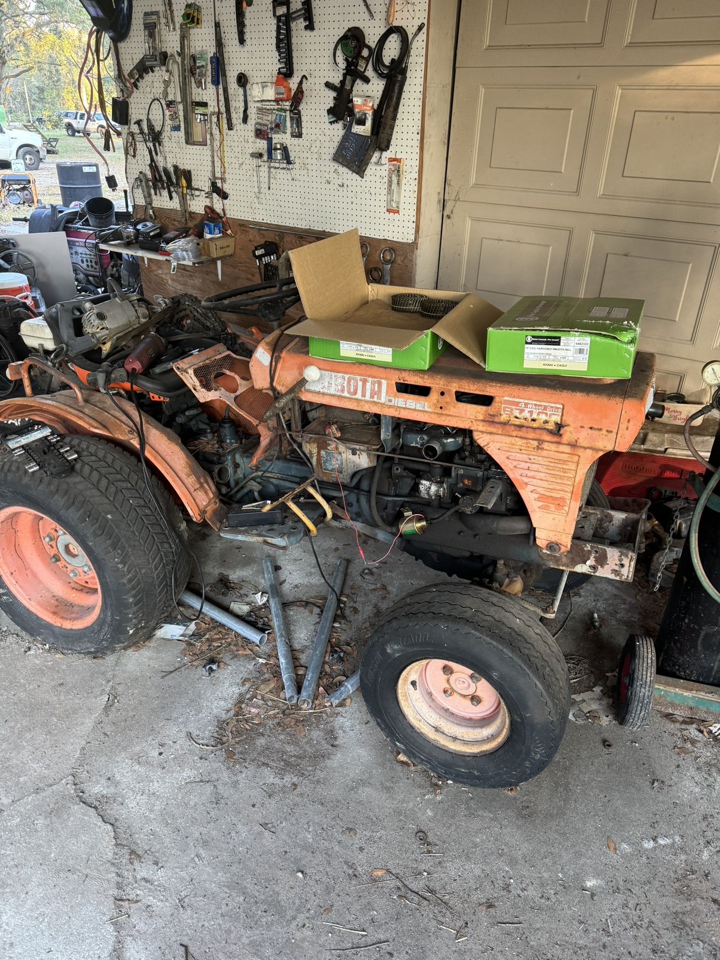 4x4 Kubota Tractor