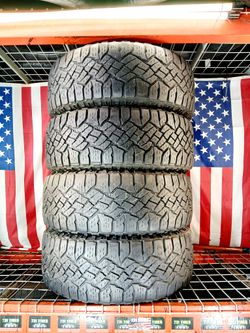 ✅ 4 of Same Brand Used Tires LT275/70R18 GOODYEAR WRANGLER DURATRAC KEVLAR 275 70 18
