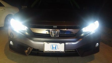 2x LED Headlights, Fog Lights, Daytime Lights, Bulb 6500k 8000 lumens *6 Months Warranty*