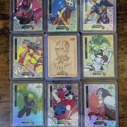 **Marvel Anime Trading Cards**