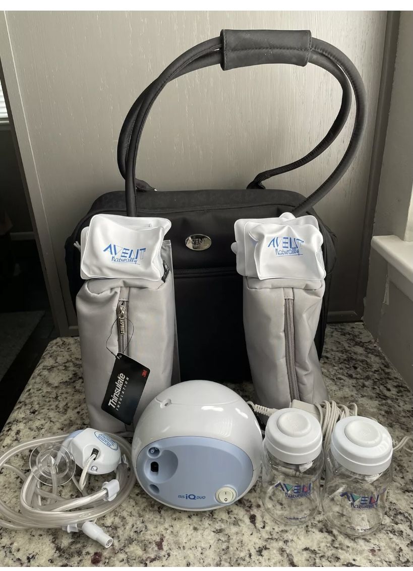 Philips Avent Isis iQ Duo Twin Electronic Breast Pump w/ Bag
