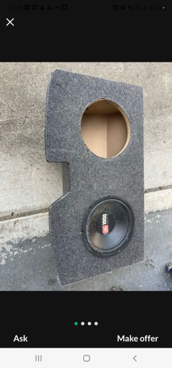 Cajon Para Bocinas 12 " Solo El Cajon 