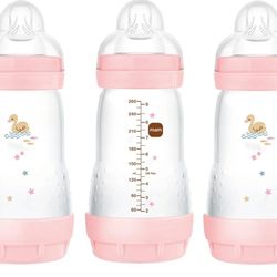 MAM 9oz Easy Start Anti-Colic Baby Bottles