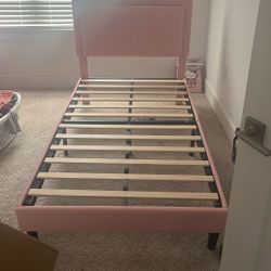  Pink Twin Bed