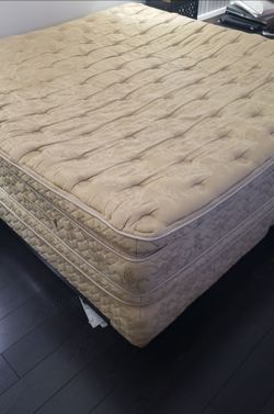 Pillow Top Mattress with Box Spring