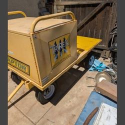 Industrial Cart With Job Box And Key Great As Welding Rig