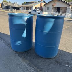 55 Gallons Plastic Drums 