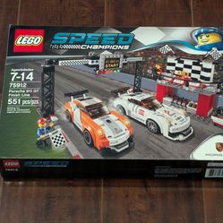 brand new retired LEGO #75912 Porsche 911 GT Finish Line