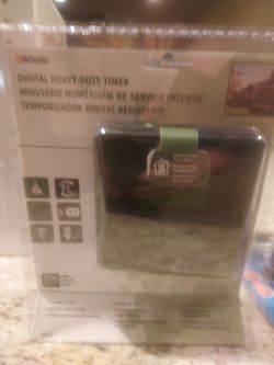 DIGITAL TIMER HEAVY DUTY (WOODS)