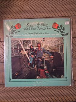 Sonny & Cher All I Ever Need Is You Original Vinyl LP Record Album