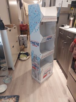 2016 Crystal Pepsi Display Memorobilia