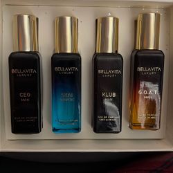 Luxury Men's Cologne Mini Set - Bella Vita | Perfect Gift for Boyfriend or Husband