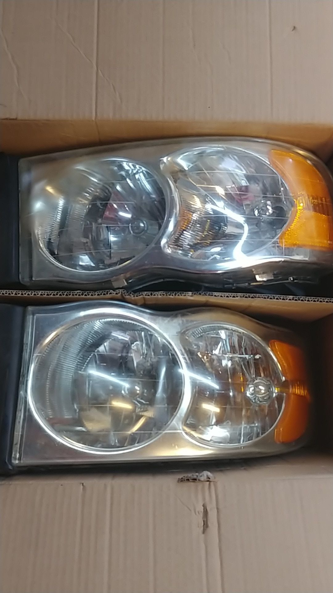03 Dodge Ram headlight housing