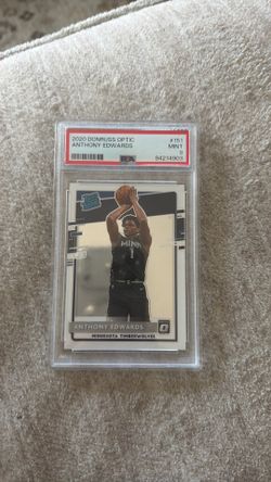 PSA 9 Anthony Edwards card