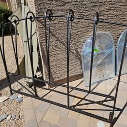 Queen Iron Headboard