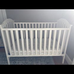 Baby White Crib