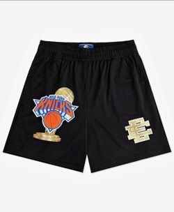 ERIC EMANUEL KNICKS CHAMPIONSHIP SHORTS XXL