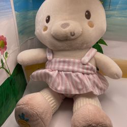 NWT Girl Plush Bunny W Clothes