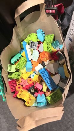 Full bag of legos