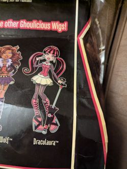 Monster High Draculaura Ghoulicious Wig