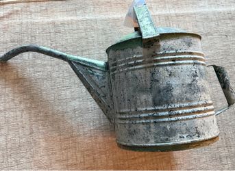 Vintage watering can