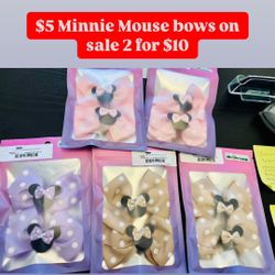 Minnie Mouse Bows