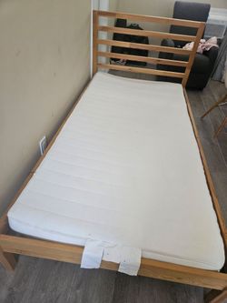 IKEA twin Bed And Mattress Clean