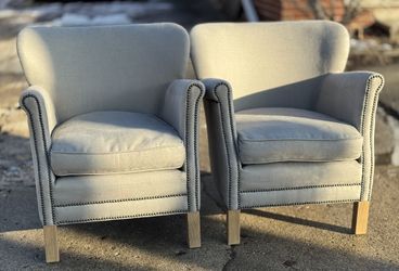 Pair of Professor Armchairs