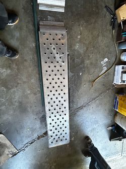 Aluminum Perforated Loading Ramp