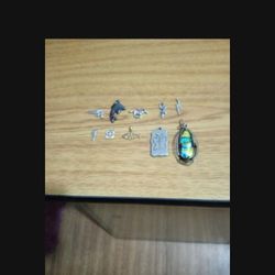 7 Charms & 2 Pendants