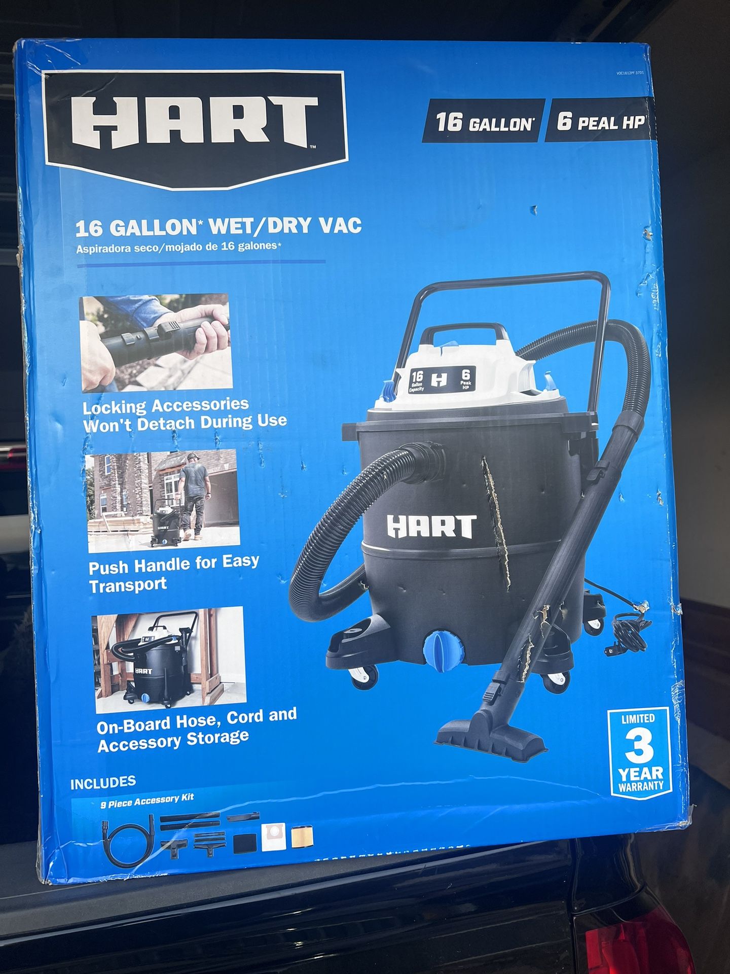 Hart 16 Gallon Vacuum