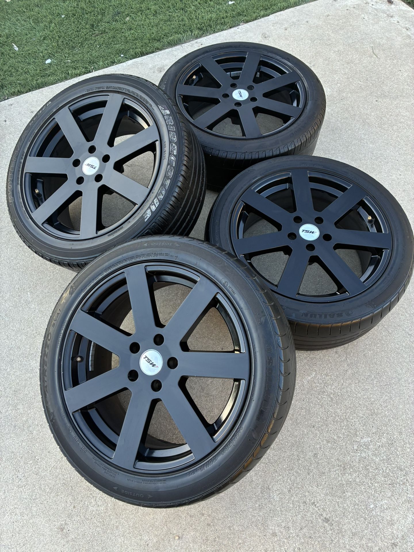 rims TSW black rines Wheels 5x114.3 Fits Accord Civic Altima Maxima Camry Mustang Infiniti Lexus Scion Acura Dodge Lancer Subaru Mazda 